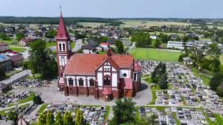 Obraz Pstrążnej z lotu ptaka w kilka dni po niszczycielskiej nawałnicy