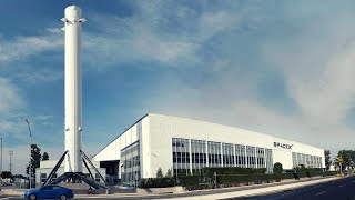 SPACEX HQ (saw Elon Musk) #shorts