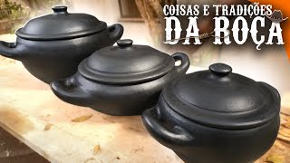 PANELA DE BARRO COMO CURAR: PRIMEIRO USO DA PANELA COMO FAZER PARA QUEIMAR ?