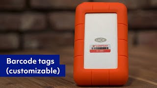 Barcode tags (customizable)