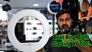 Best Ring Light For Vloging & Youtube Video Starting 500 Rs.