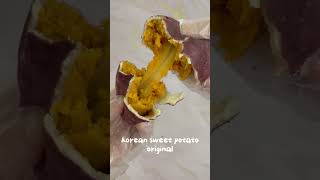 Korean Sweet Potato by Momis Bakery 🍠🍞 Snack Ideas #snacks #koreanbread #sweetpotato #bakery