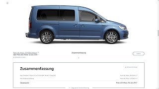 Volkswagen Caddy Maxi  [Volkswagen Konfigurator]