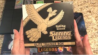 *Set Hunting* Shining Legends   Elite Trainer Box + MORE !