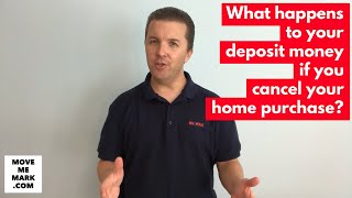 Monday Mornings with Mark - What happens to your deposit $$$ if you back out of a home purchase?