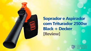 Soprador Aspirador Triturador Black + Decker Bv25 Elétrico 2500w [Review] - Gustavo Hilbert