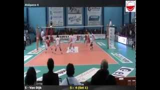 Kay van Dijk Highlights against Corigliano 25-02-2013