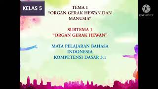 Bahasa Indonesia Kelas 5 Tema 1 Subtema 2 KD 3.1 |Ide Pokok