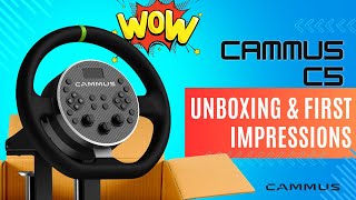 Cammus C5 Unboxing and Initial Impressions - How good does this wheel look?