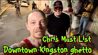 CHRIS MUST LIST LINK UP ! DOWNTOWN KINGSTON GHETTO ! M dot R - Cook & Vibe