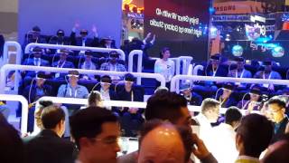 Samsung booth at CES