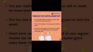 DO YOU WANT TO KNOW MORE ABOUT CAPITAL GAIN TAX?