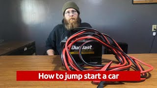 How to Jump start a car.