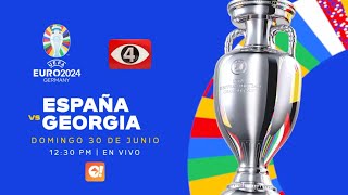 Canal 4 TCS El Salvador | Eurocopa 2024 - España vs Georgia (Octavos De Final) Promo