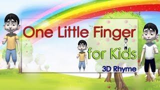 One Little Finger | One Little Finger 2014 3D Nursery Rhyme for Kids