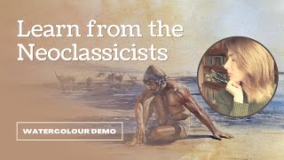 NEOCLASSICISM | Painting a Scene from Homer's Odyssey in Watercolour