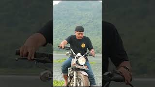 #shorts #shortsvideo NGERUSAK RUMPUT #britishstylemotorcycle #yamahascorpio #scorpio225 #asmr #motor