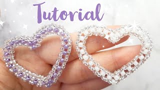 Beaded Heart Tutorial | Handmade DIY Jewelry