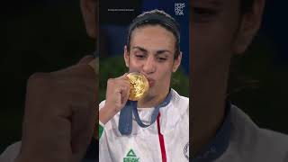 Pese a la polemica, la boxeadora argelina Imane Khelif ganó la medalla de oro en París 2024