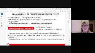 5ª Oficina de Mestrado em Direito - Tutela Provisória na Desconsideração da Personalidade Jurídica.