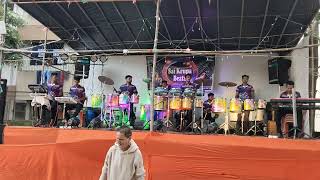 जबरदस्त हिंदी 🎹 गाणी वाजवलं आहे | SAI KRUPA BAETS ✨ 🎹 PRAKASH 🥁 AAKASH 🌿 नालासोपारा लाईव्ह शो 💥💫