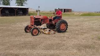 1947 Allis Chalmers CA Tractor w/ Attachment