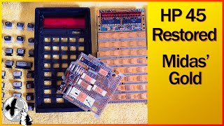 Restoring my Grandfathers HP-45 - Vintage Calculator Returned to Life