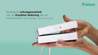 Set-up myVAILLANT connect internetmodule met Android + vooraf geïnstalleerde module