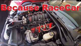 Overview Installing FAST Intake C5 Corvette. Holley Valve Covers Rambletron Sloppy Style!