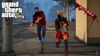 GTA 5 - MICHAEL & TRACEY Becomes A ZOMBIE | GTA 5 MODS