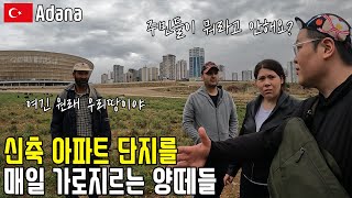 신축 아파트 단지에 양떼가 나타나면 생기는 일들. 튀르키에 아다나, 터키 세계여행 [24]