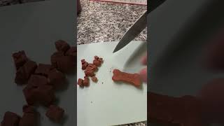 Get More Out Of High Value Dog Treats. 🐩 🍭 #dog #shortvideo #shorts #budget