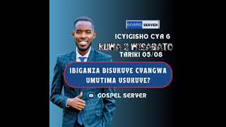 INGINGO Y'UMUNSI: IBIGANZA BISUKUYE CYANGWA UMUTIMA USUKUYE.? || Kuwa Kabiri w'isabato Tariki 05/08.