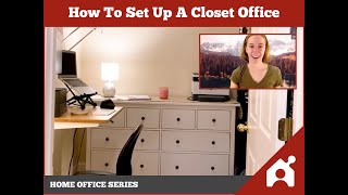 How To Set Up A Closet Office