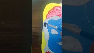 shree krishna penting #short video #youtubeshort#preeti art's