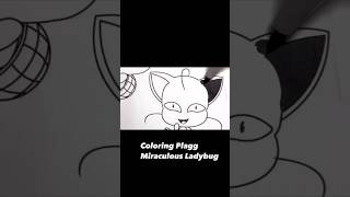 Coloring PLAGG Miraculous ladybug | kids coloring page