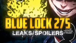 BLUE LOCK CHP 275 LEAKS #bluelock #manga