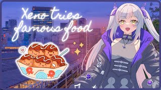 Xeno Matter trying to make famous Japanese dish Takoyaki || Indian Vtuber in Japan #waconne