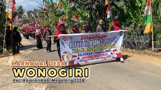 Karnaval Desa WONOGIRI 2024 Kajoran Magelang