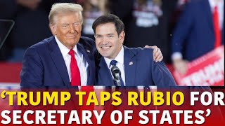 Donald Trump Returns to White House with GOP Congress Control | Marco Rubio as Secretary of State