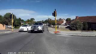 silver SUV close pass cyclist on Berwick st 13 dec 22