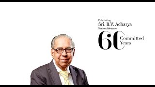 Part 2 - Shri B V Acharya - 60 years of practice