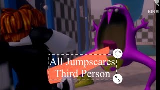 Roblox Clucky’s All Jumpscares (First Person Vs Third Person)