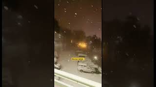 murree Snow falling #murree #snowfall #murreeweather #viralshorts #shortsfeed #viraltiktok #tiktok