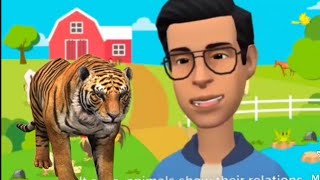 A Tiger in The Zoo class 10 animation  poem a tiger in the zoo animated video class 10 NCERT CBSE