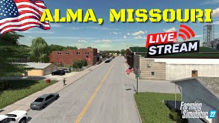 ALMA, MISSOURI - LIVE Gameplay | Episode 2 | Farming Simulator 22