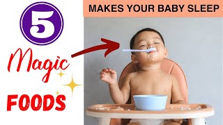 5 Magic Foods For Good Sleep in Babies (Food that Works)