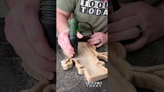 Cutting a Snowman Tray