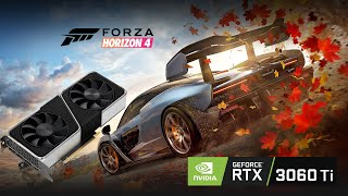 Forza Horizon 4 Benchmark for Steam - 4K Extreme settings with GeForce RTX 3060 Ti 8GB