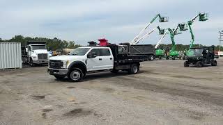 2017 FORD F-550XL SUPER DUTY FLAT BED TRUCK-123458